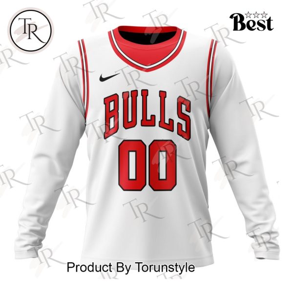 NBA Chicago Bulls Personalized 2025 Association Kits Hoodie