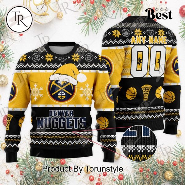 NBA Denver Nuggets Special Christmas Ugly Sweater Design