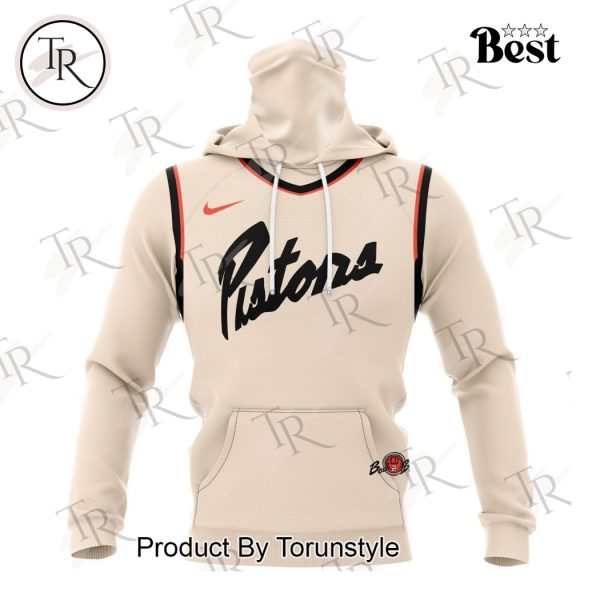 NBA Detroit Pistons Special 2025 City Edition Hoodie