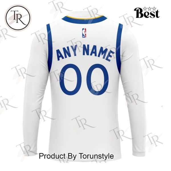 NBA Golden State Warriors Personalized 2025 Association Kits Hoodie