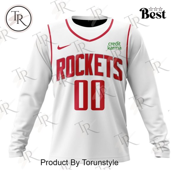 NBA Houston Rockets Personalized 2025 Association Kits Hoodie