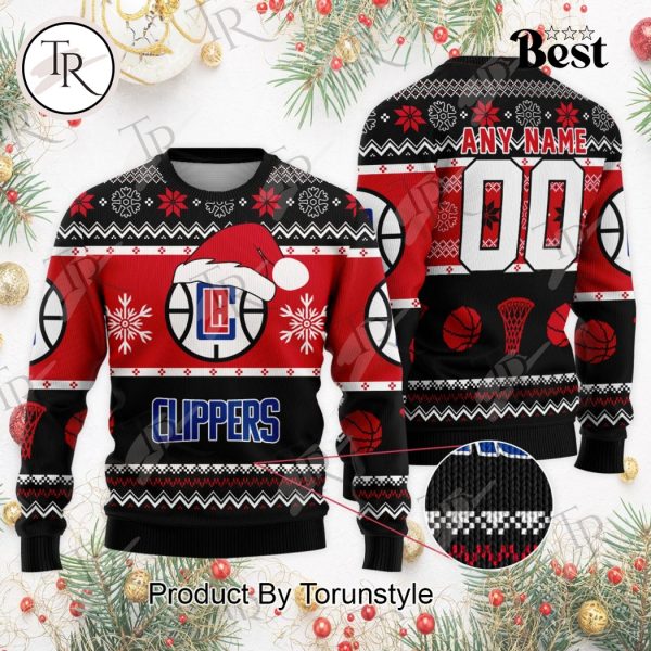 NBA Los Angeles Clippers Special Christmas Ugly Sweater Design