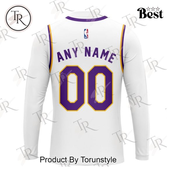 NBA Los Angeles Lakers Personalized 2025 Association Kits Hoodie