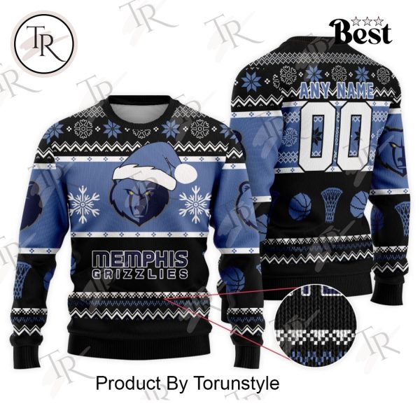 NBA Memphis Grizzlies Special Christmas Ugly Sweater Design