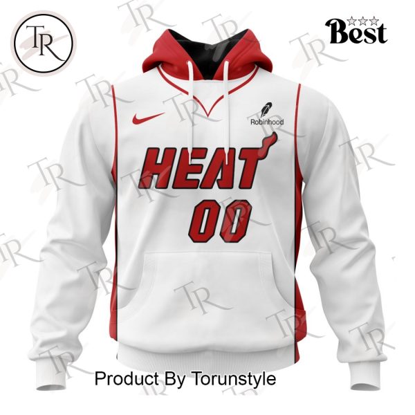 NBA Miami Heat Personalized 2025 Association Kits Hoodie