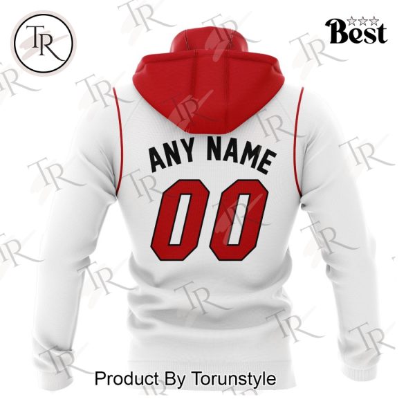 NBA Miami Heat Personalized 2025 Association Kits Hoodie