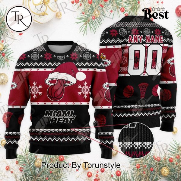 NBA Miami Heat Special Christmas Ugly Sweater Design