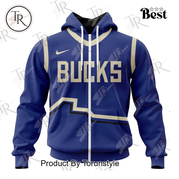 NBA Milwaukee Bucks Special 2025 City Edition Hoodie