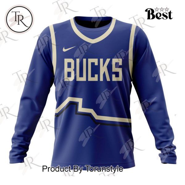 NBA Milwaukee Bucks Special 2025 City Edition Hoodie