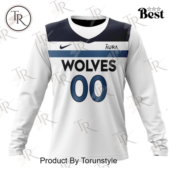 NBA Minnesota Timberwolves Personalized 2025 Association Kits Hoodie