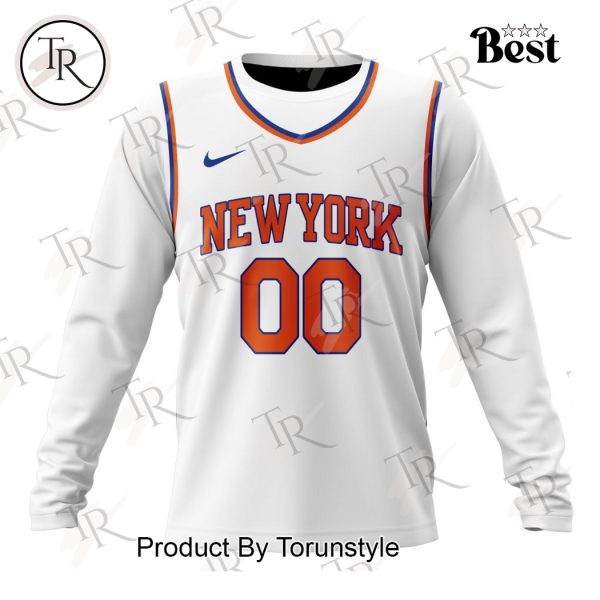 NBA New York Knicks Personalized 2025 Association Kits Hoodie