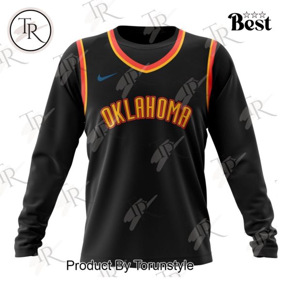 NBA Oklahoma City Thunder Special 2025 City Edition Hoodie