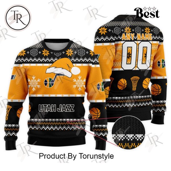 NBA Utah Jazz Special Christmas Ugly Sweater Design