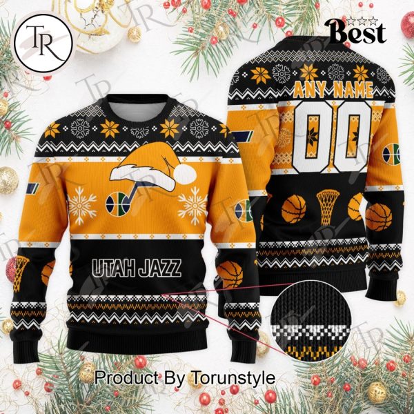 NBA Utah Jazz Special Christmas Ugly Sweater Design