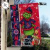 NCAA Oklahoma State Cowboys Football Grinch Welcome Christmas Garden Flag – Custom Name