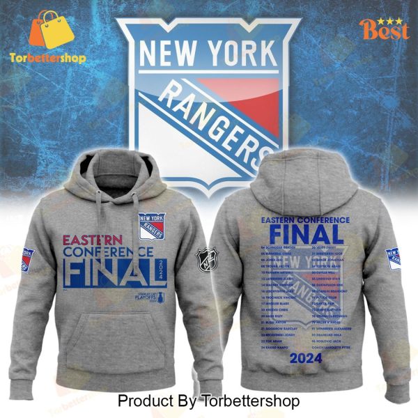 New York Rangers-NHL 2024 Eastern Conference Finals Hoodie