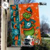 NFL Los Angeles Rams Football Grinch Welcome Christmas Garden Flag – Custom Name