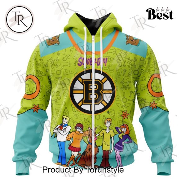 NHL Boston Bruins Special Scooby Doo Design Hoodie