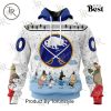 NHL Calgary Flames Special Peanuts Ice Skating Design Hoodie