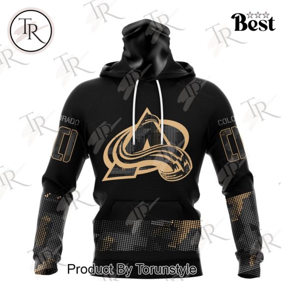 NHL Colorado Avalanche Personalized Military Appreciation Design Hoodie