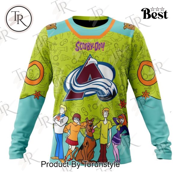 NHL Colorado Avalanche Special Scooby Doo Design Hoodie