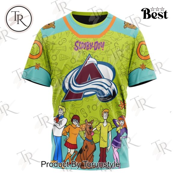 NHL Colorado Avalanche Special Scooby Doo Design Hoodie