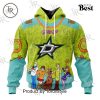 NHL Columbus Blue Jackets Special Scooby Doo Design Hoodie