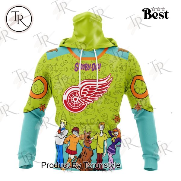 NHL Detroit Red Wings Special Scooby Doo Design Hoodie