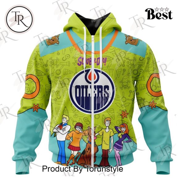 NHL Edmonton Oilers Special Scooby Doo Design Hoodie