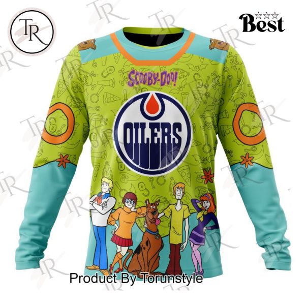 NHL Edmonton Oilers Special Scooby Doo Design Hoodie