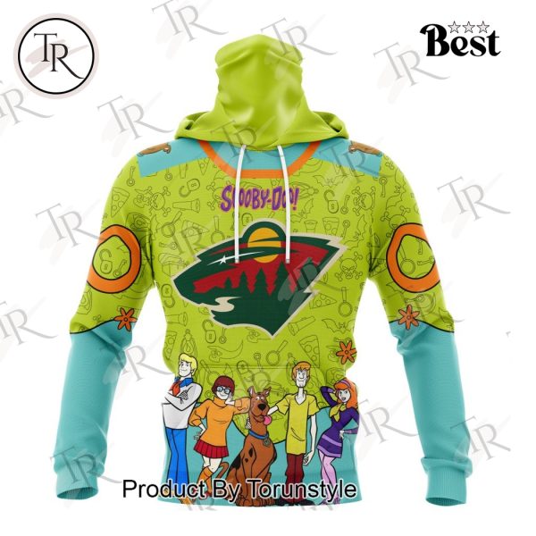 NHL Minnesota Wild Special Scooby Doo Design Hoodie