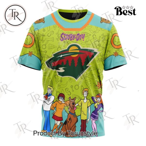 NHL Minnesota Wild Special Scooby Doo Design Hoodie