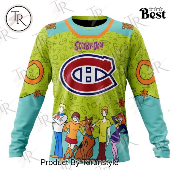 NHL Montreal Canadiens Special Scooby Doo Design Hoodie