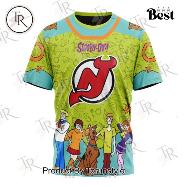 NHL New Jersey Devils Special Scooby Doo Design Hoodie