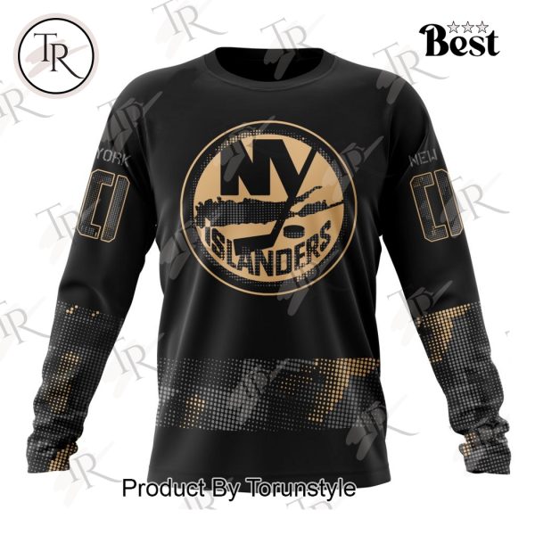 NHL New York Islanders Personalized Military Appreciation Design Hoodie