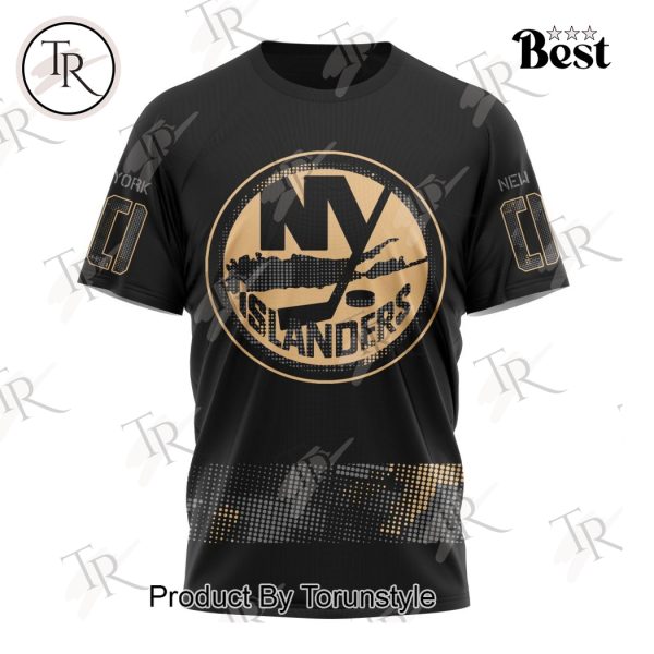 NHL New York Islanders Personalized Military Appreciation Design Hoodie