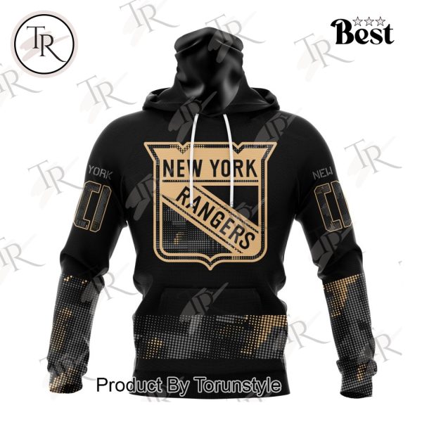 NHL New York Rangers Personalized Military Appreciation Design Hoodie