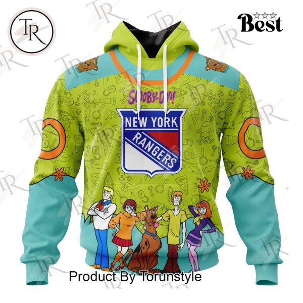 NHL New York Rangers Special Scooby Doo Design Hoodie