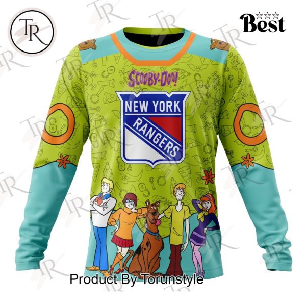 NHL New York Rangers Special Scooby Doo Design Hoodie