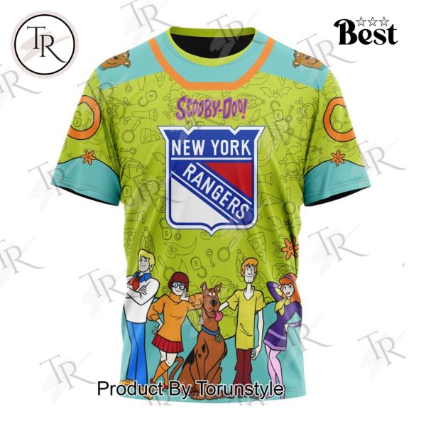 NHL New York Rangers Special Scooby Doo Design Hoodie