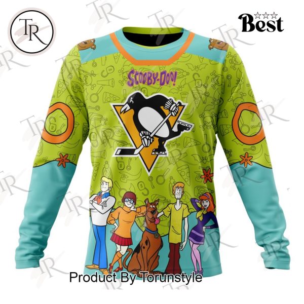 NHL Pittsburgh Penguins Special Scooby Doo Design Hoodie