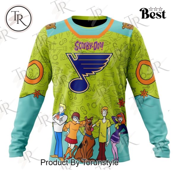 NHL St. Louis Blues Special Scooby Doo Design Hoodie