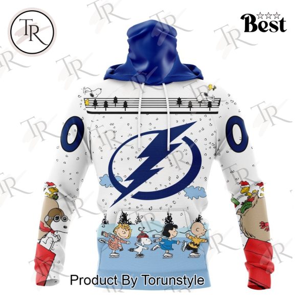 NHL Tampa Bay Lightning Special Peanuts Ice Skating Design Hoodie