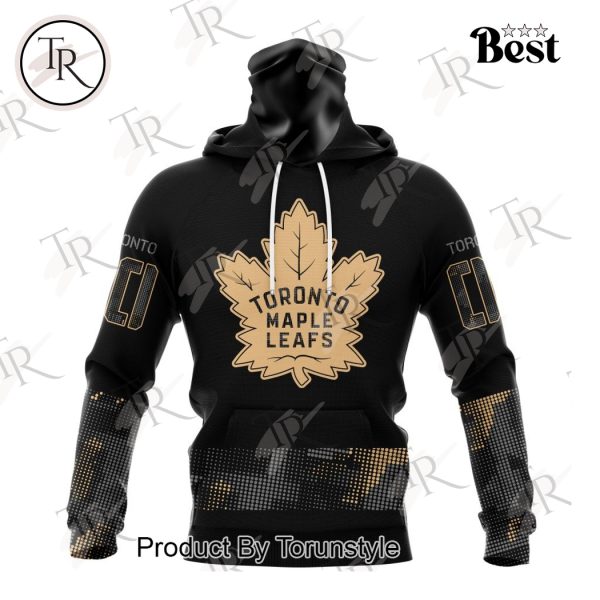 NHL Toronto Maple Leafs Personalized Military Appreciation Design Hoodie