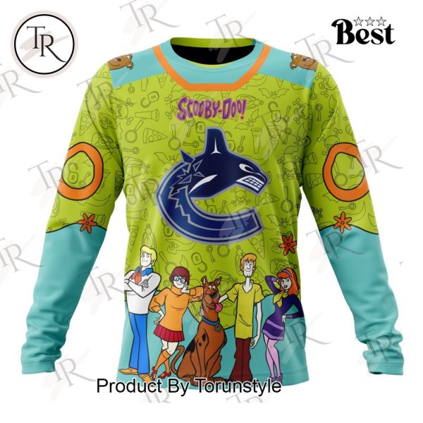 NHL Vancouver Canucks Special Scooby Doo Design Hoodie