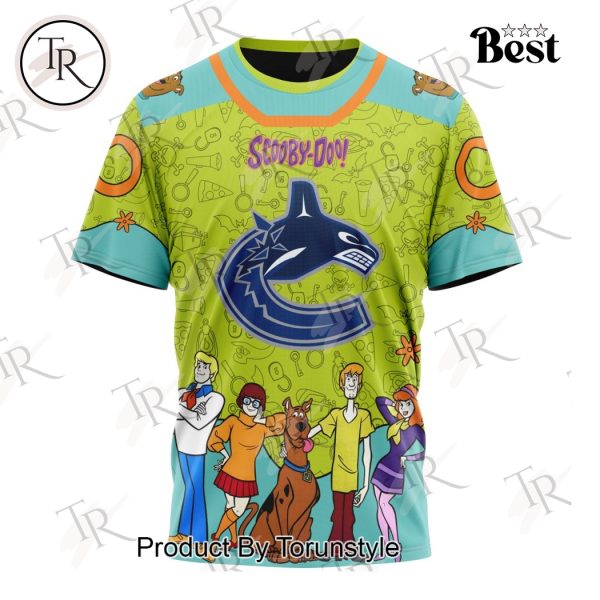 NHL Vancouver Canucks Special Scooby Doo Design Hoodie