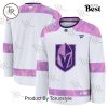 NHL Vancouver Canucks 2024 Hockey Fights Cancer Practice Jersey – White