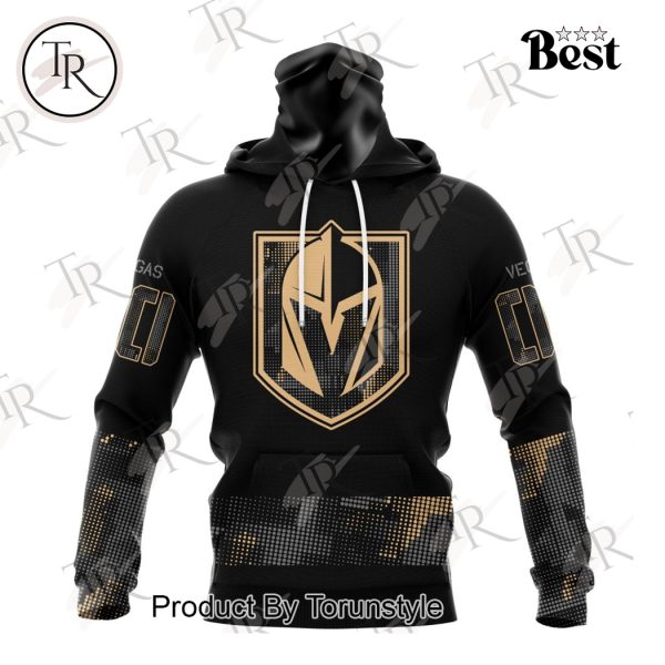 NHL Vegas Golden Knights Personalized Military Appreciation Design Hoodie