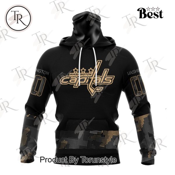 NHL Washington Capitals Personalized Military Appreciation Design Hoodie