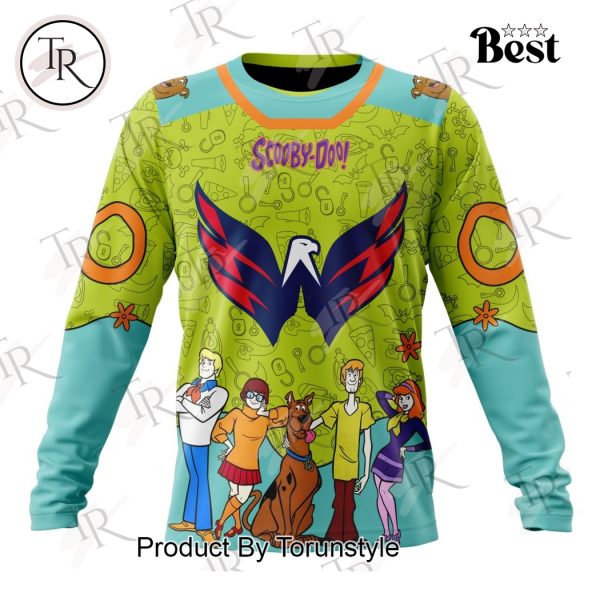 NHL Washington Capitals Special Scooby Doo Design Hoodie